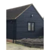 None Premium Heavy Duty Black Painted Dutch Featheredge 28x195x4.8mtr Cladding Or Fencing (Pack Of 4)