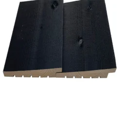 None Premium Heavy Duty Black Painted Dutch Featheredge 28x195x4.8mtr Cladding Or Fencing (Pack Of 4) -COMMAND Sales Store 12837109 9644832989072251