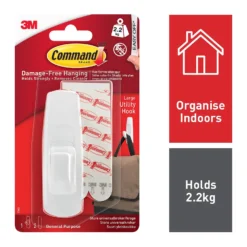 Command Large Self Adhesive Utility Hook