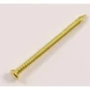 None Picture Pins - Brass Head - 20 Pack