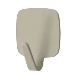 None Mini Self-adhesive Metal Hook - Grey - 5 Pack