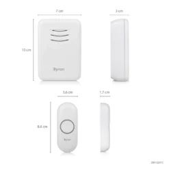 None Byron 22311 150m Portable Wireless Doorbell Set 18 None Byron 22311 150m Portable Wireless Doorbell Set -COMMAND Sales Store 12840047 8904833169033983