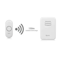 None Byron 22312UK 150m Plug-in Wireless Doorbell Set 15 None Byron 22312UK 150m Plug-in Wireless Doorbell Set -COMMAND Sales Store 12840049 7854833168454695