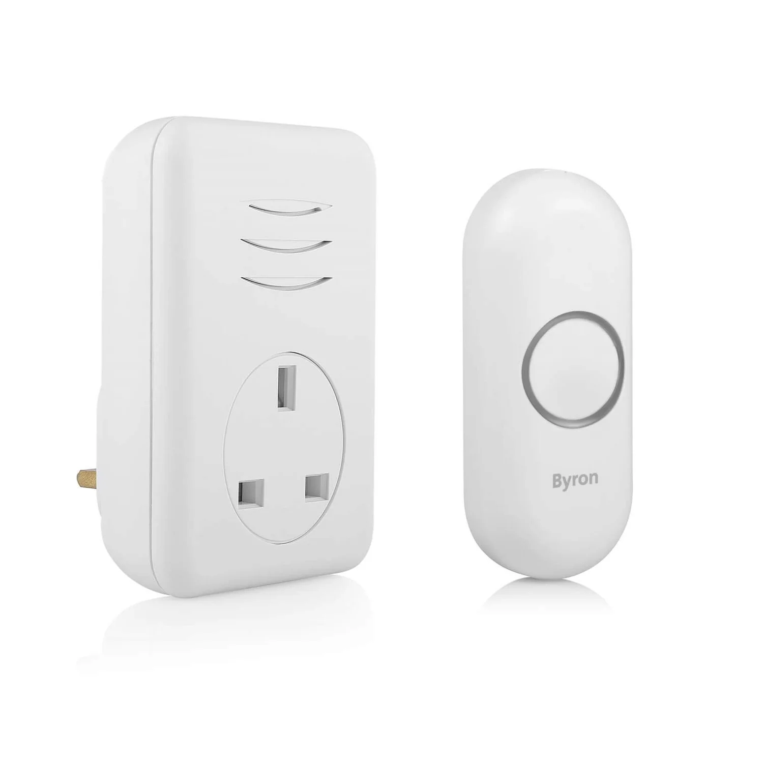 None Byron 22313UK 150m Plug-thru Wireless Doorbell Set 9 None Byron 22313UK 150m Plug-thru Wireless Doorbell Set - Image 9