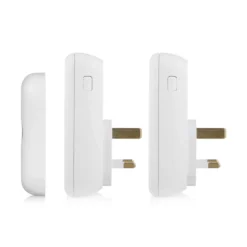 None Byron 22317UK 150m Twin Plug-through Wireless Doorbell Set 12 None Byron 22317UK 150m Twin Plug-through Wireless Doorbell Set -COMMAND Sales Store 12840150 1064833236160885