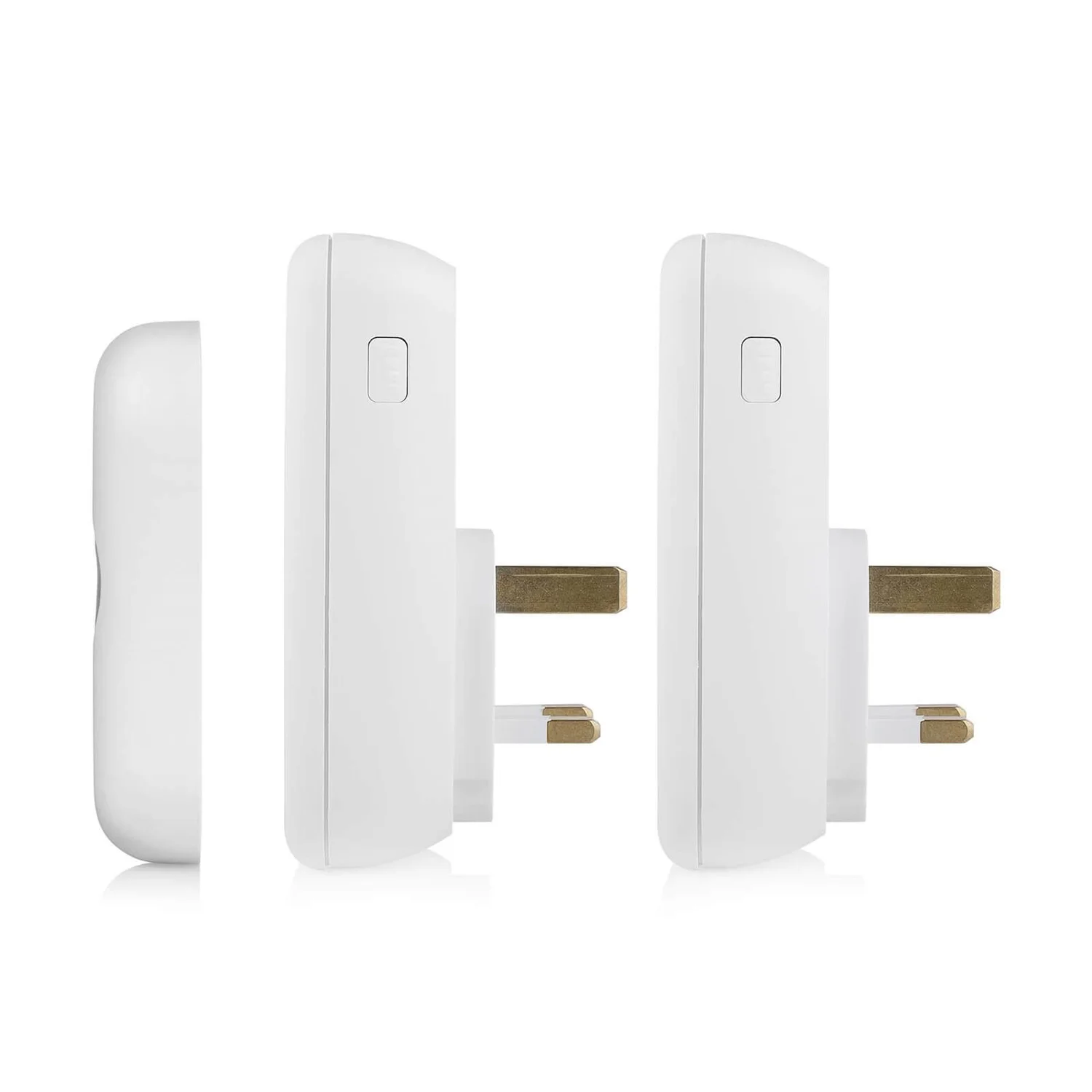 None Byron 22317UK 150m Twin Plug-through Wireless Doorbell Set 4 None Byron 22317UK 150m Twin Plug-through Wireless Doorbell Set - Image 4