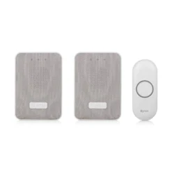 None Byron 22324UK 150m Twin Port/Plug-in Wireless Doorbell Set 12 None Byron 22324UK 150m Twin Port/Plug-in Wireless Doorbell Set -COMMAND Sales Store 12840153 9464833169749405