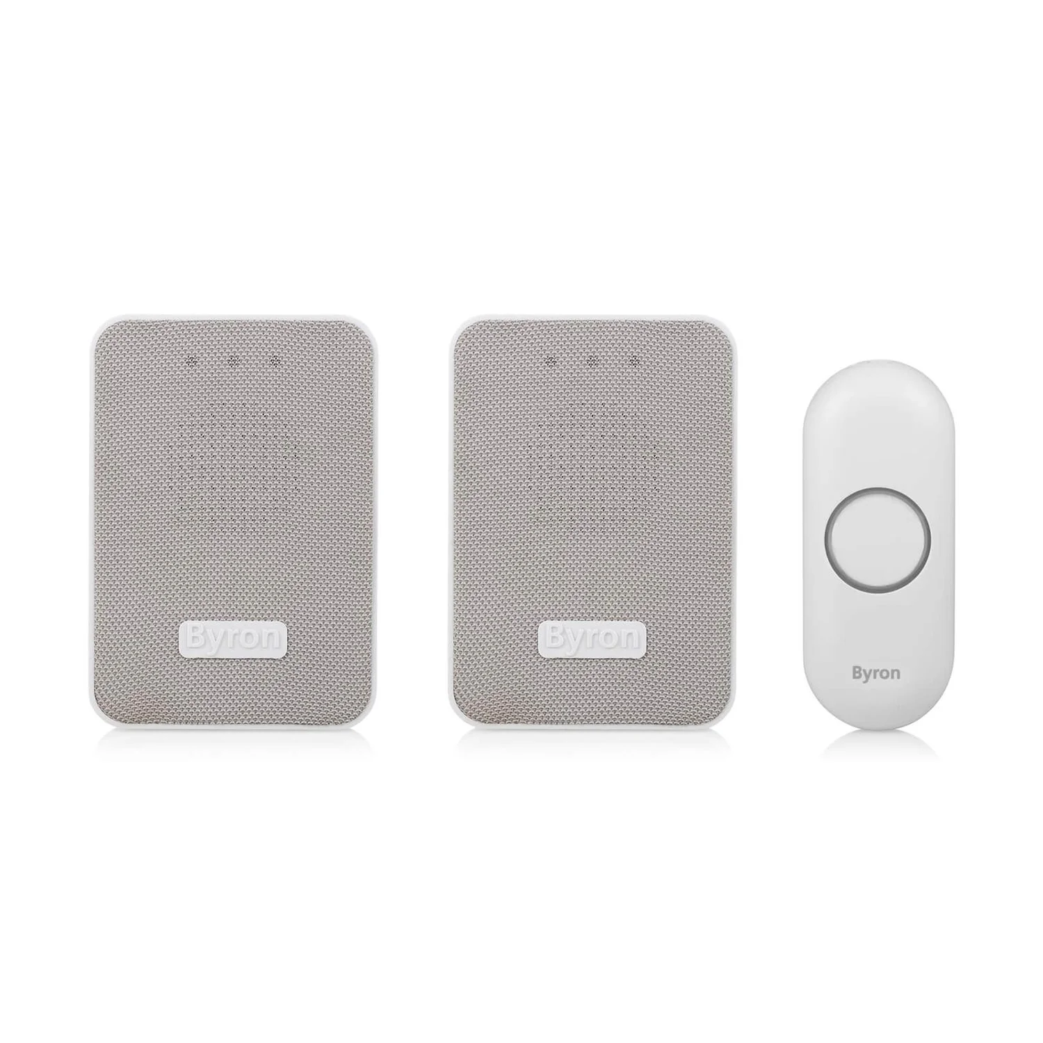None Byron 22324UK 150m Twin Port/Plug-in Wireless Doorbell Set 3 None Byron 22324UK 150m Twin Port/Plug-in Wireless Doorbell Set - Image 3