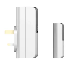 None Byron 23415UK 100m Plug-in Wireless Kinetic Doorbell Set -COMMAND Sales Store 12840169 4754833169181412