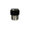 None Decorative Door Stop - Satin Nickel Finish