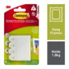 Command Small Picture Hanging Strips - 4 Sets