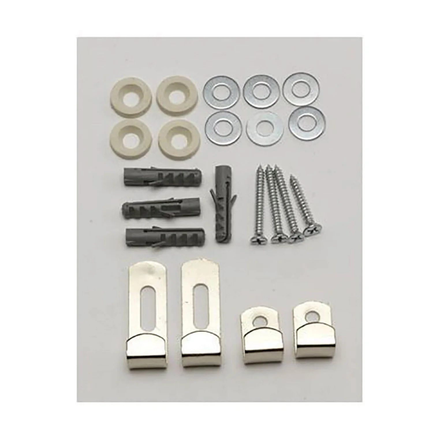 None Mirror Clip Set - Zinc Plated 1 None Mirror Clip Set - Zinc Plated