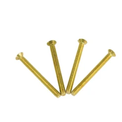 Electrical Screws 3.5 X 38mm Brass 4 Pack