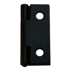 Butt Hinge Steel 38mm Black - 2 Pack