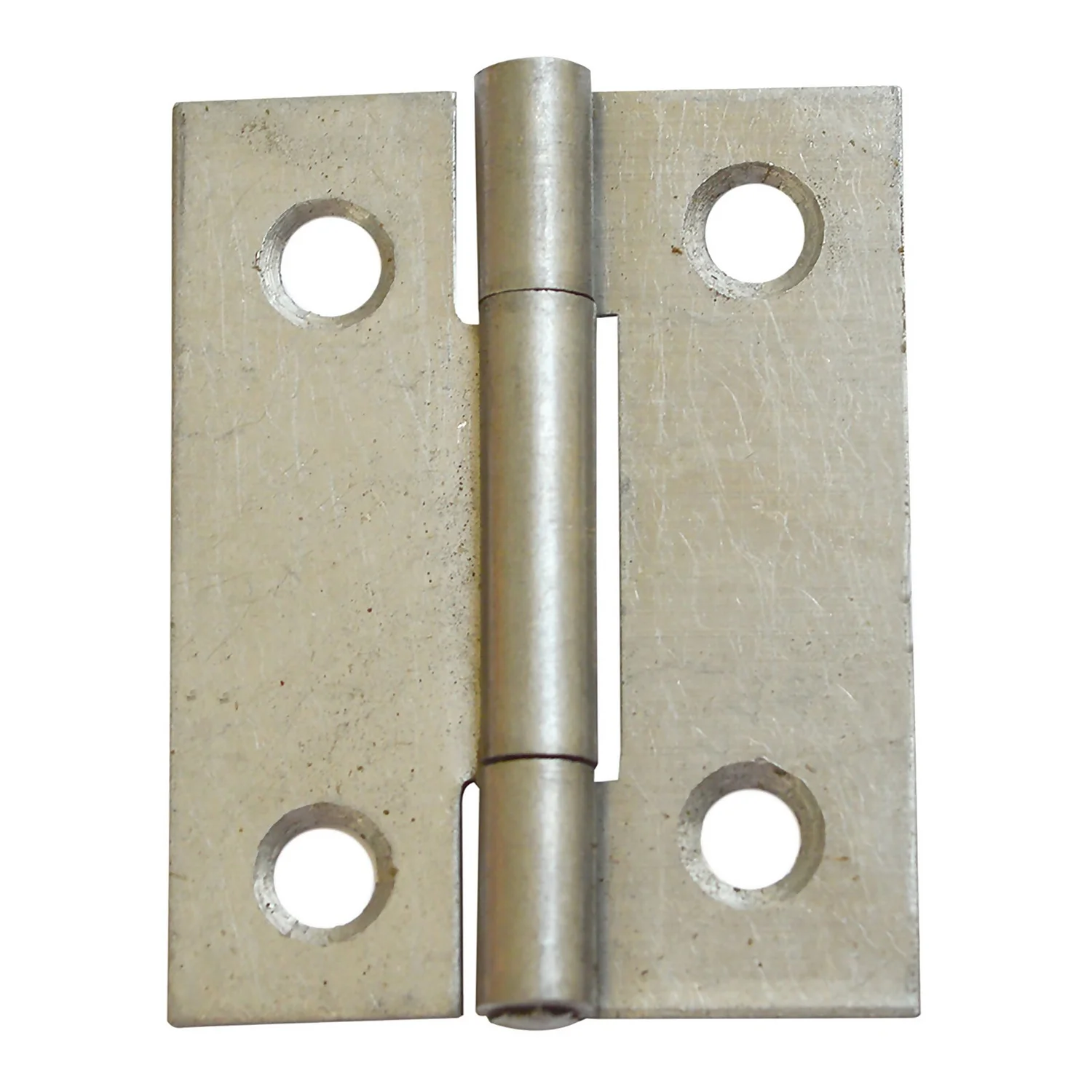 Butt Hinge Steel 38mm Satin Chrome - 2 Pack 2 Butt Hinge Steel 38mm Satin Chrome - 2 Pack - Image 2