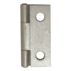 Butt Hinge Steel 50mm Satin Chrome - 2 Pack