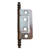 Finial Flush Hinge 50mm Brnz - 2 Pack