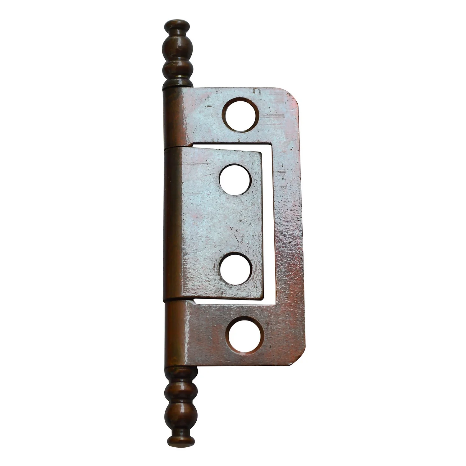 Finial Flush Hinge 50mm Brnz - 2 Pack 1 Finial Flush Hinge 50mm Brnz - 2 Pack