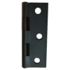 Butt Hinge Steel 63mm Black - 2 Pack