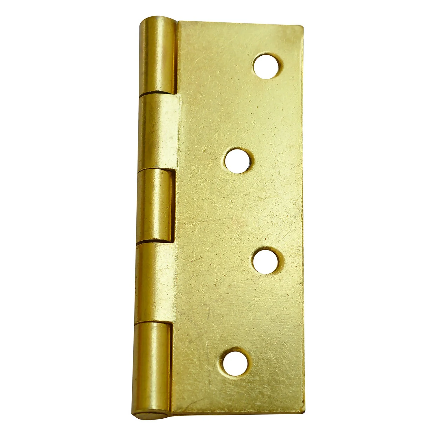 Butt Hinge Steel 100mm Electro Brass - 2 Pack 1 Butt Hinge Steel 100mm Electro Brass - 2 Pack