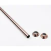 Hanging Rail Kit - 25mm 4ft Antique Copper Rail And End Sockets