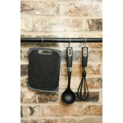 Hanging Rail Kit - 25mm 4ft Matt Black Rail And End Sockets -COMMAND Sales Store 12888670 3074849990984890
