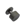 Savona 30mm Brass Cabinet Knob - Black
