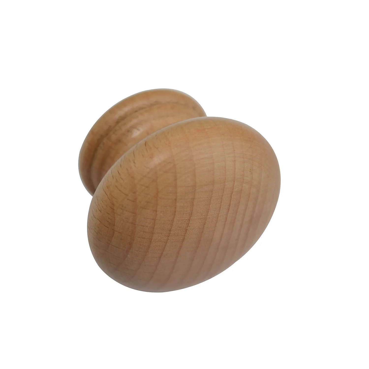 Large 96mm Varnished Beech Wooden Cabinet Knob - 2 Pack 1 Large 96mm Varnished Beech Wooden Cabinet Knob - 2 Pack