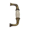 Pitville 29mm Zinc Antique Brass Pull Handle
