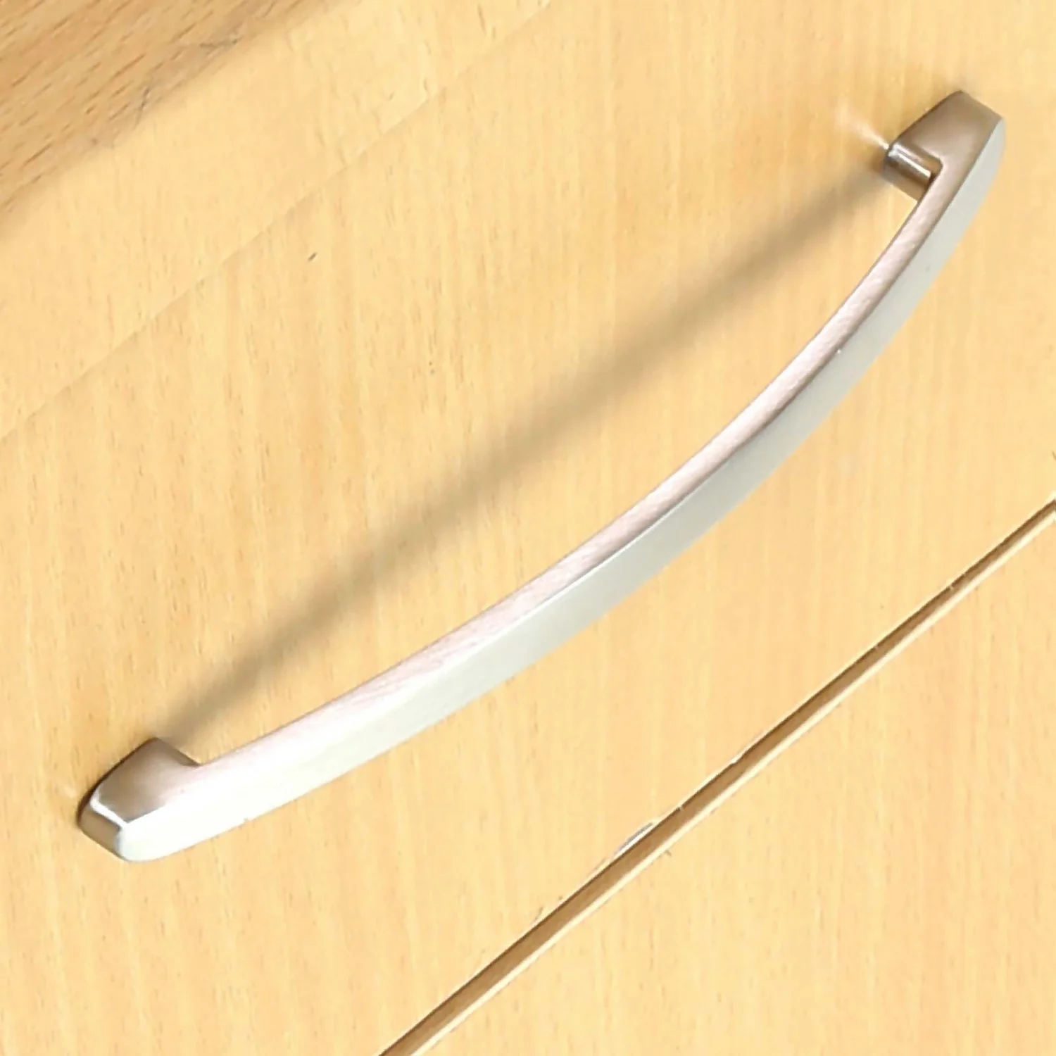 Daytona 127mm Zinc Brushed Nickel Curbed Handle - 2 Pack 2 Daytona 127mm Zinc Brushed Nickel Curbed Handle - 2 Pack - Image 2