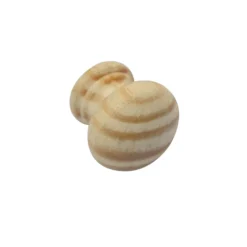 Pine 160mm Wooden Natural Cabinet Knob - 2 Pack