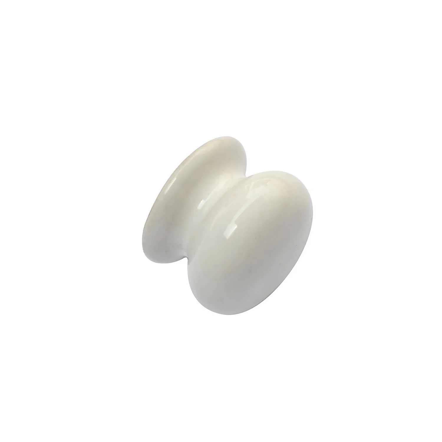 Porcelain 40mm White Cabinet Knob - 2 Pack 1 Porcelain 40mm White Cabinet Knob - 2 Pack