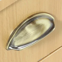 Clifton 50mm Zinc Antique Brass Handle - 2 Pack -COMMAND Sales Store 13034825 1214897157045988