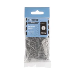 Homebase Bright Annular Nails 20mm - 100g -COMMAND Sales Store 13149270 1384920814161267
