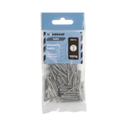 Homebase Galvanised Masonry Nails 30mm - 100g -COMMAND Sales Store 13149290 1184936323063123