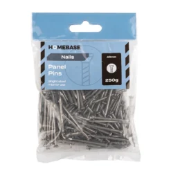 Homebase Bright Panel Pins 40mm - 250g -COMMAND Sales Store 13149313 5434929345050394