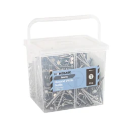 Homebase Bright Round Wire Nails 65mm 2kg -COMMAND Sales Store 13149321 5484920814319127