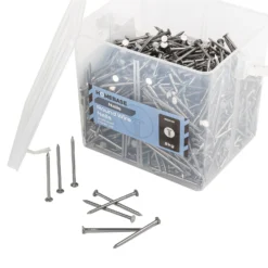 Homebase Bright Round Wire Nails 50mm 2Kg -COMMAND Sales Store 13149322 2784920814305690