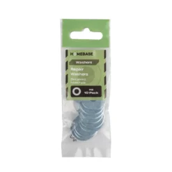 Homebase Zinc Plated Repair Washer M8 25mm 10 Pack -COMMAND Sales Store 13150406 2004907614032126