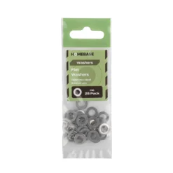 Homebase Stainless Steel Washer M6 25 Pack -COMMAND Sales Store 13150414 1284907614220523