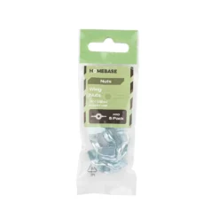 Homebase Zinc Plated Wing Nuts M10 5 Pack -COMMAND Sales Store 13150440 1384920814309626