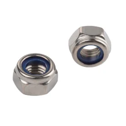Homebase Stainless Steel Locking Nut M5 5 Pack