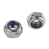Homebase Stainless Steel Locking Nut M12 5 Pack