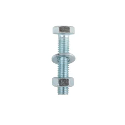 Homebase Zinc Plated Hex Bolt M8 40mm 10 Pack -COMMAND Sales Store 13150456 9144920814521630