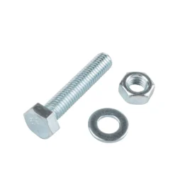 Homebase Zinc Plated Hex Bolt M6 40mm 10 Pack