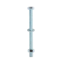 Homebase Zinc Plated Hex Bolt M12 150mm 5 Pack -COMMAND Sales Store 13150461 8144907614728108