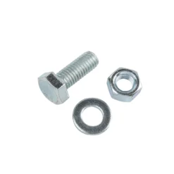 Homebase Zinc Plated Hex Bolt M8 20mm 10 Pack -COMMAND Sales Store 13150465 1654907614668468