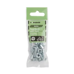 Homebase Zinc Plated Roof Bolt M6 20mm 10 Pack -COMMAND Sales Store 13150468 1684907614837272