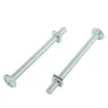 Homebase Zinc Plated Roof Bolt M8 75mm 5 Pack