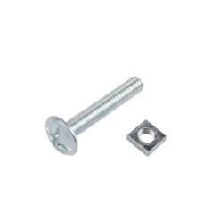 Homebase Zinc Plated Roof Bolt M5 30mm 10 Pack -COMMAND Sales Store 13150481 9754907614768920
